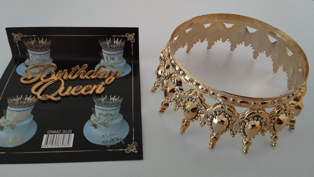 PASTA ÜSTÜ TACI ve
PASTA YAZISI - Görsel 2