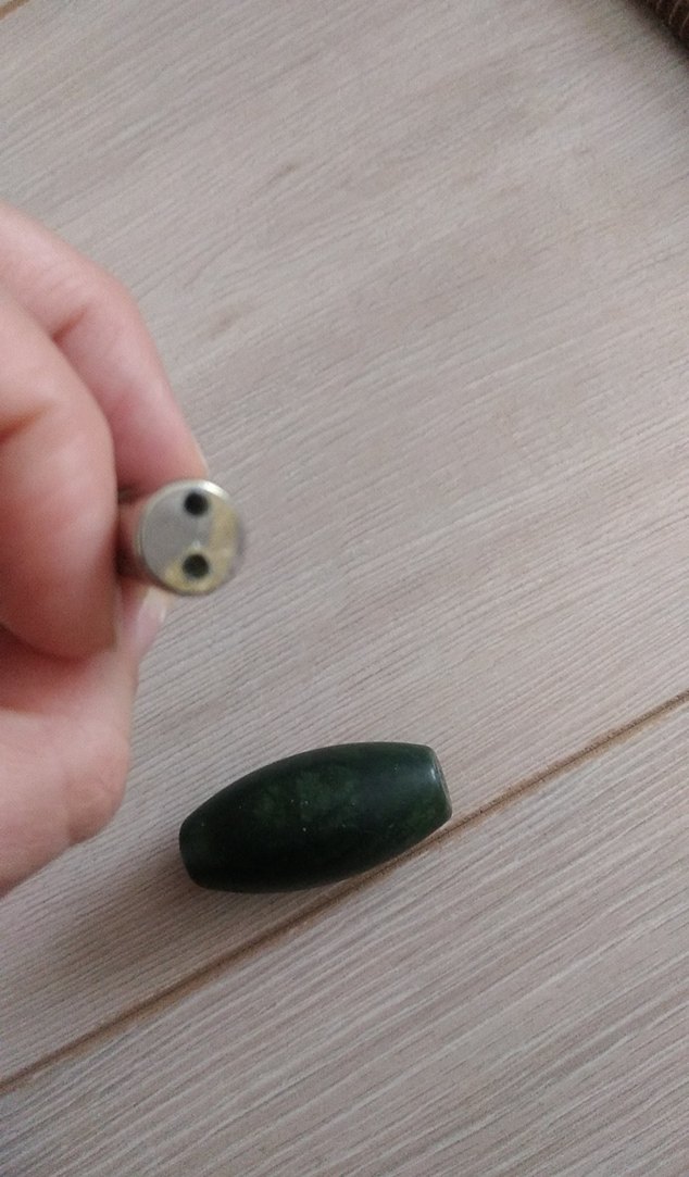 Yeşil Taş Yüz Masaj Aleti - Görsel 3