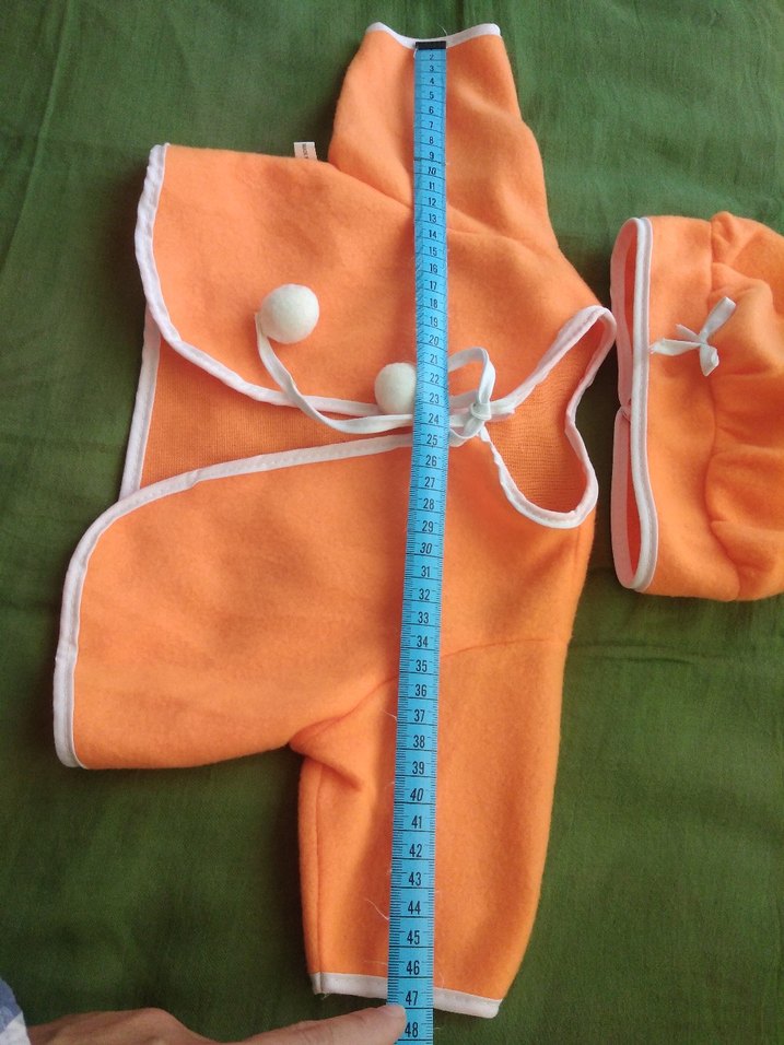 Turuncu bebek kıyafeti - Görsel 4