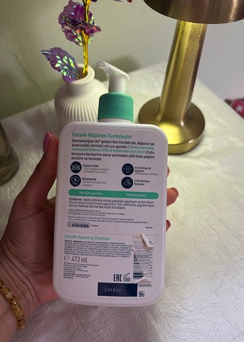CeraVe Köpüren Temizleyici 473 ml - Görsel 2