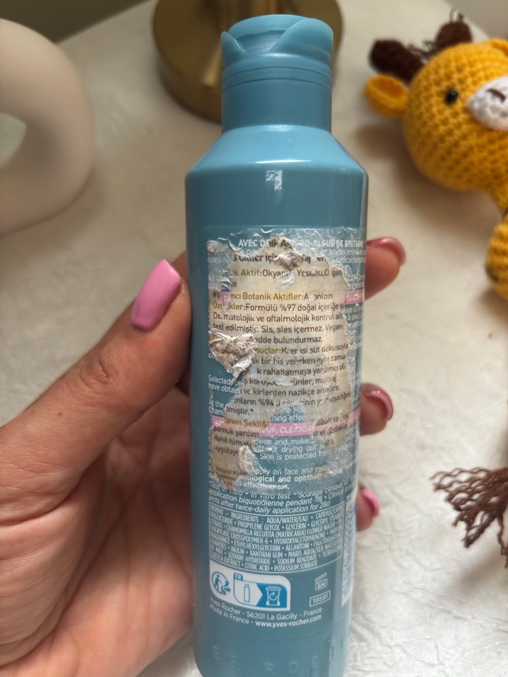 Yves Rocher Pure Algue Hassas Cilt Temizleme Sütü - Görsel 2