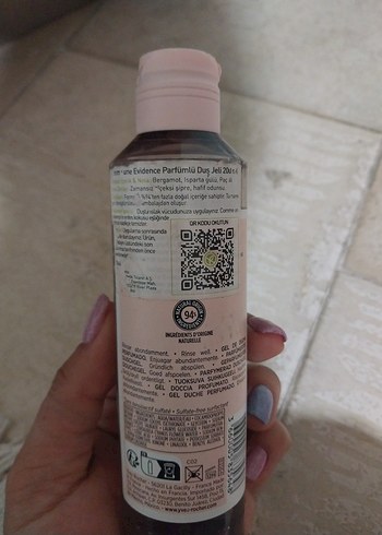 Yves Rocher Yves Rocher Evidence Parfümlü Duş Jeli 200 ml