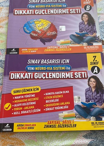 7. Sınıf Dikkati Güçlendirme Seti - Neuro-Via Sistemi - Görsel 2