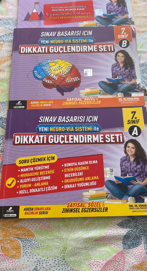 7. Sınıf Dikkati Güçlendirme Seti - Neuro-Via Sistemi - Görsel 2