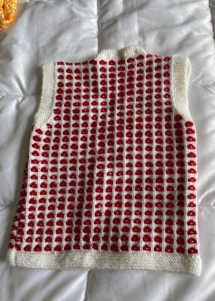 Bebek yeleği - Görsel 4