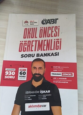 Öabt okul öncesi öğretmenliği soru bankası 