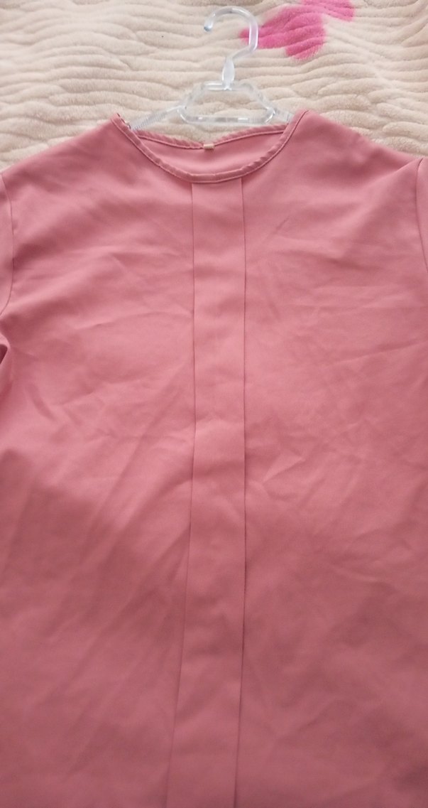 Pembe Uzun Kollu Bluz - Görsel 2