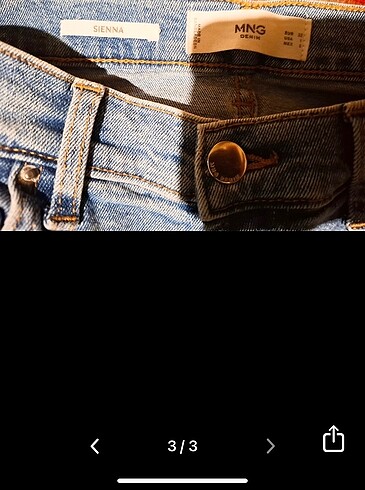 32 Beden Mango Siena jean pantolon