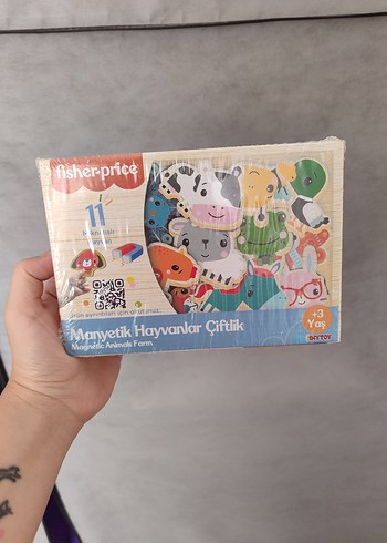 Fisher-Price Manyetik Hayvanlar Çiftlik Oyuncağı