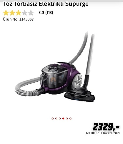 Philips elektrikli süpürge