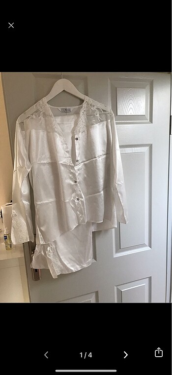 Saten pijama takımı