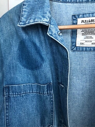 l Beden Pull&Bear denim kot ceket