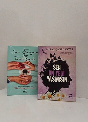 Miraç çağrı aktaş kitabı (sen on yedi yaşımsın/bana seni seviyor
