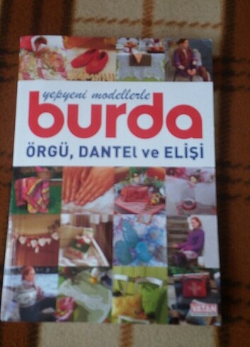 BURDA ÖRGÜ. DANTEL ELİŞİ KİTABI SIFIR 