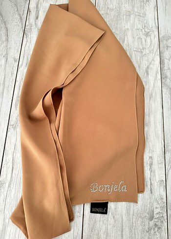 Camel Renkli Kadın Drapeli Şal - Görsel 7