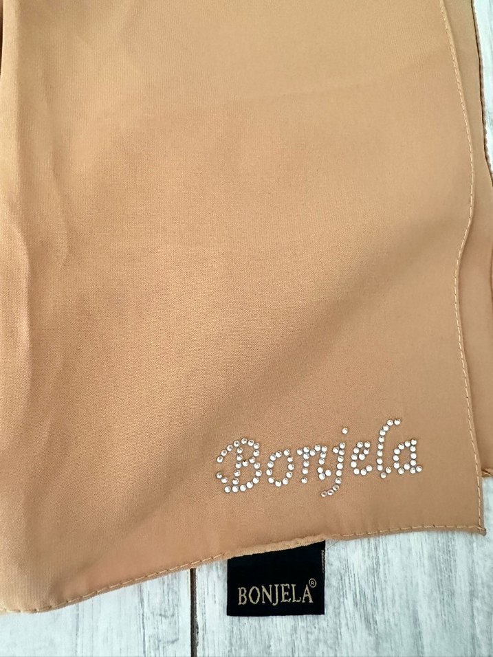 Camel Renkli Kadın Drapeli Şal - Görsel 5