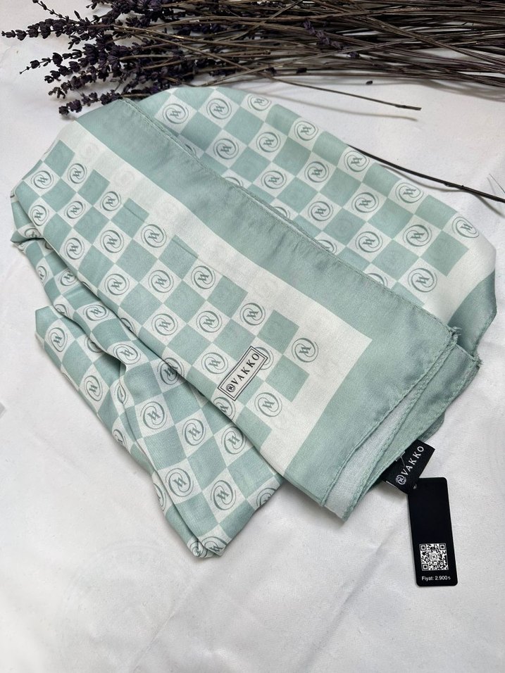 Gri Kareli Erkek Mendil - Görsel 3