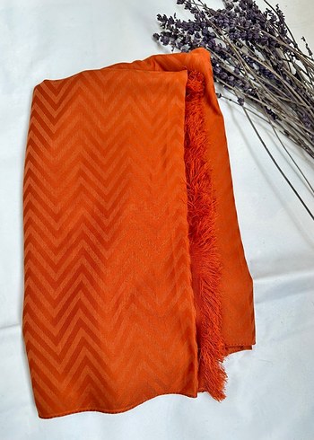 Pilili Yeşil Keten Kadın Şal - Görsel 3