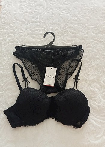 xxl Beden siyah Renk Pierre Cardin Siyah Midi Dantel Külot beden 85
