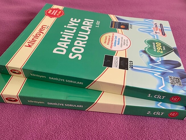 Klinisyen Dahiliye Soru Bankası 2 Cilt Tus