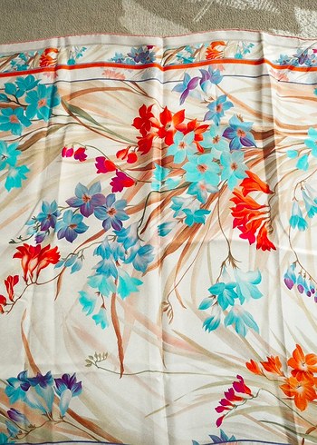 Vakko kadın ipek eşarp - Görsel 3