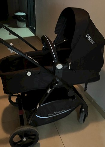 Siyah Bebek Arabası - Görsel 2
