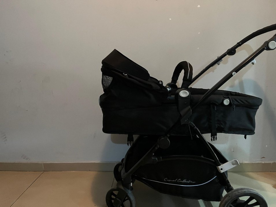 Siyah Bebek Arabası - Görsel 5