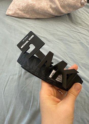 Michael Kors Siyah Velcro Kadın Kemer - Görsel 3