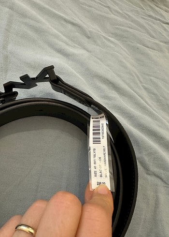 Michael Kors Siyah Velcro Kadın Kemer - Görsel 2