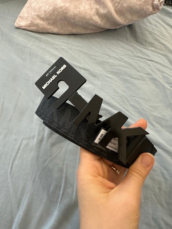 Michael Kors Siyah Velcro Kadın Kemer - Görsel 3