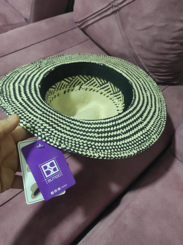 Örgü Desenli Bohem Kadın Şapka - Görsel 2