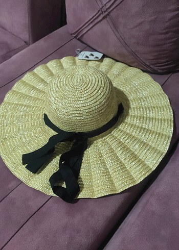 hasır Bej Kadın Şapka - Görsel 5