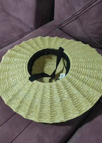 hasır Bej Kadın Şapka - Görsel 6