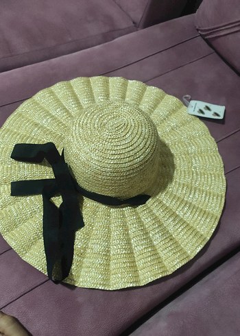 hasır Bej Kadın Şapka - Görsel 4