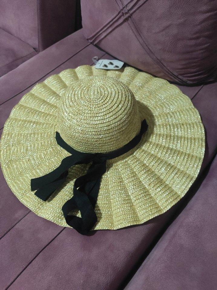 hasır Bej Kadın Şapka - Görsel 5