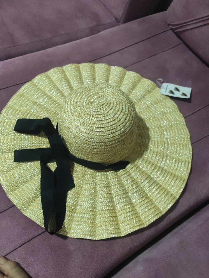 hasır Bej Kadın Şapka - Görsel 4