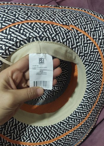 Örgü Detaylı Çok Renkli Bohem hazır Kadın Şapka - Görsel 6