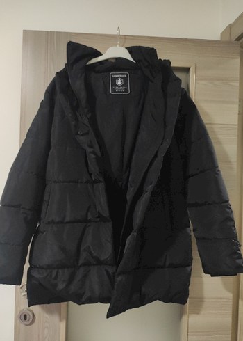 Siyah Kadın Puff Mont Midi Boy - Görsel 4