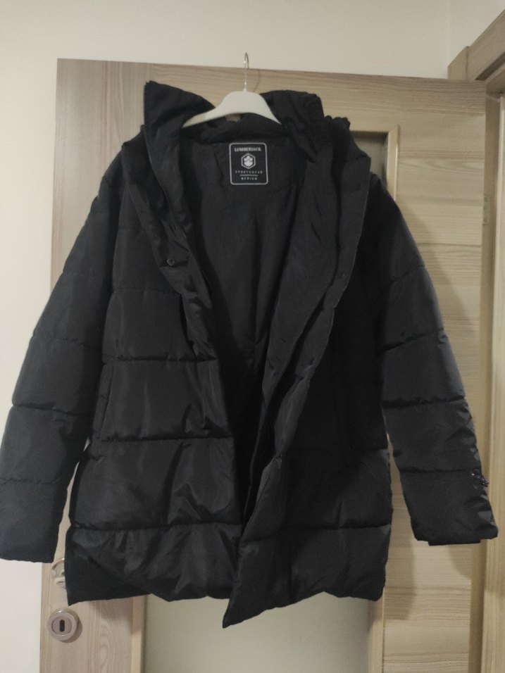 Siyah Kadın Puff Mont Midi Boy - Görsel 4