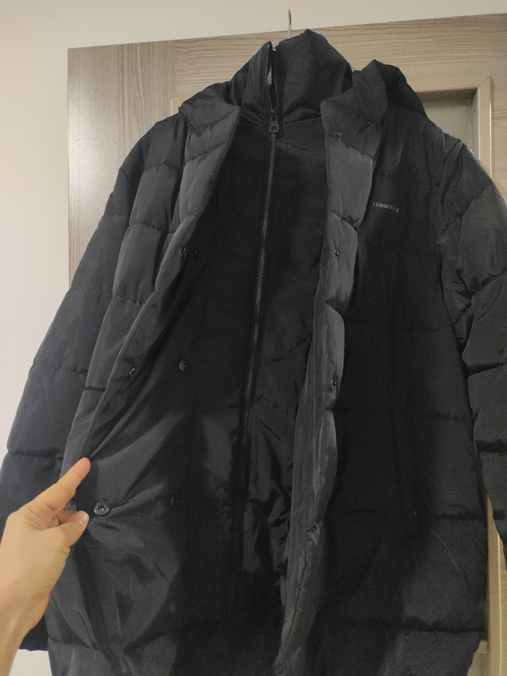 Siyah Kadın Puff Mont Midi Boy - Görsel 3