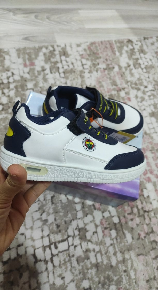 Fenerbahçe Erkek Çocuk Renkli Spor Ayakkabı - Görsel 4