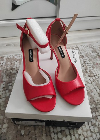 Nine West NINE WEST Kırmızı İnce Topuklu Ayakkabı