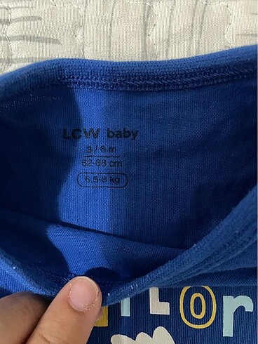 LC Waikiki Erkek Bebek Tulum kısa Kollu-baskılı