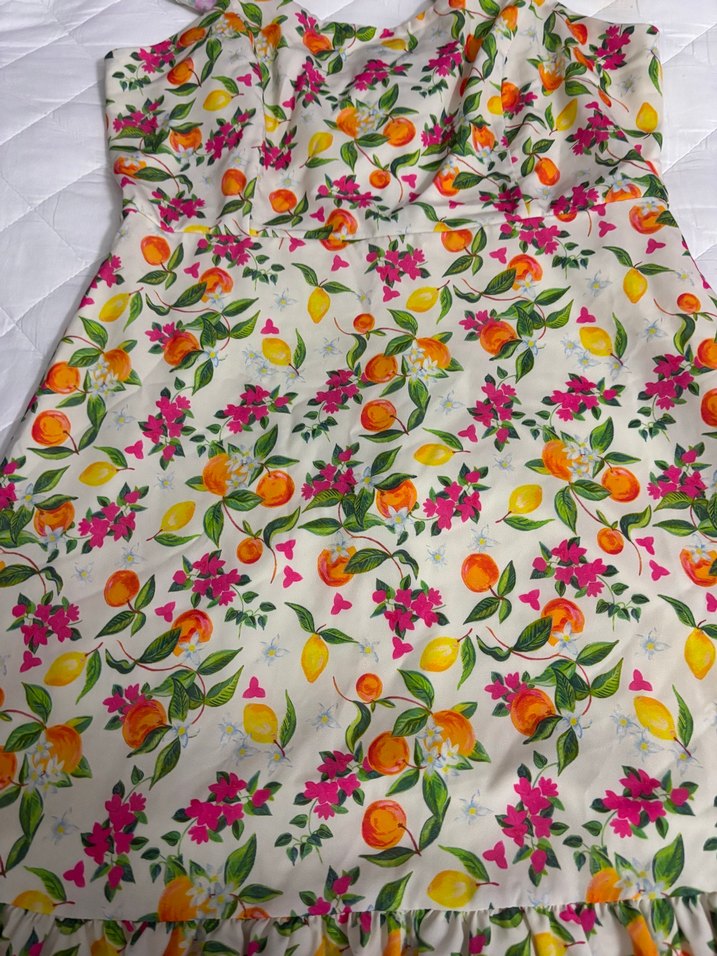 Çiçekli Mini Elbise - Görsel 2