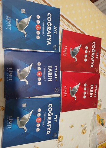 Limit TYT-AYT Coğrafya ve Tarih Soru Bankası Seti