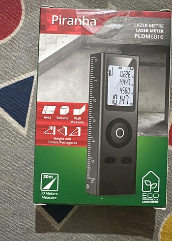 Piranha PLDM6016 Lazer Mesafe Ölçer Metre - Görsel 3
