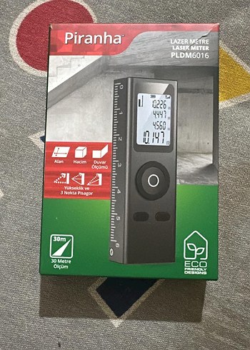 Piranha PLDM6016 Lazer Mesafe Ölçer Metre - Görsel 2