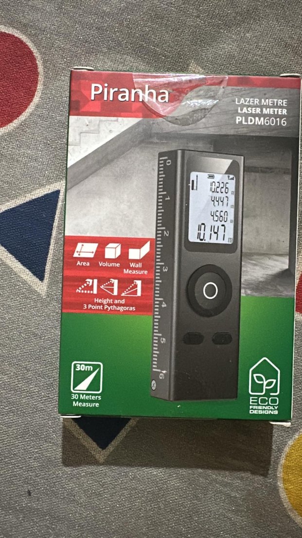 Piranha PLDM6016 Lazer Mesafe Ölçer Metre - Görsel 3