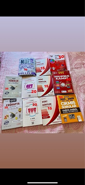  Beden Renk YKS KİTAP SORU BANKALARI TYT AYT