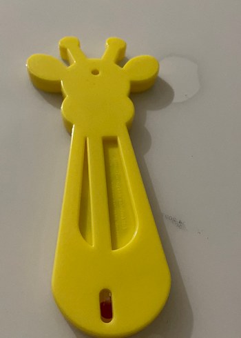 Renkli Zürafa Figürlü Bebedor Termometre - Görsel 2